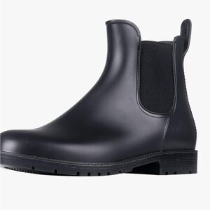 Women’s Black Chelsea style Asgard Rain Ankle Boots new